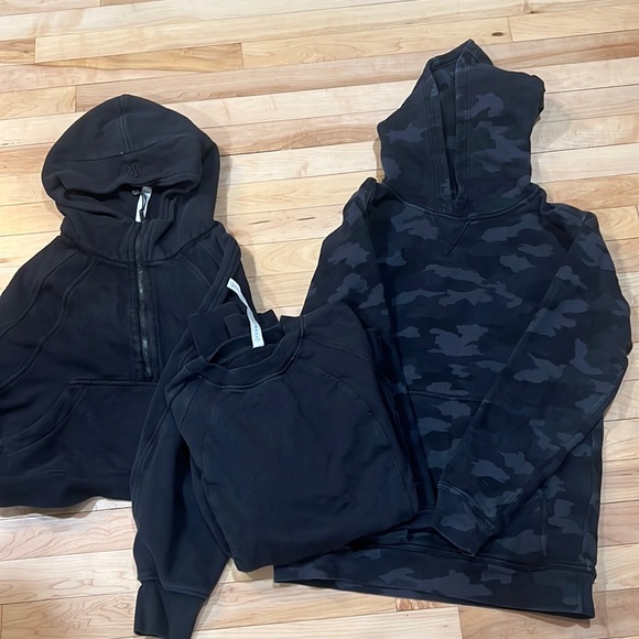 lululemon athletica Tops - Luluelmon Hoodie Scuba Camo - Lot Bulk size 8